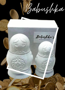 BABUSKA DOLLS WHITE