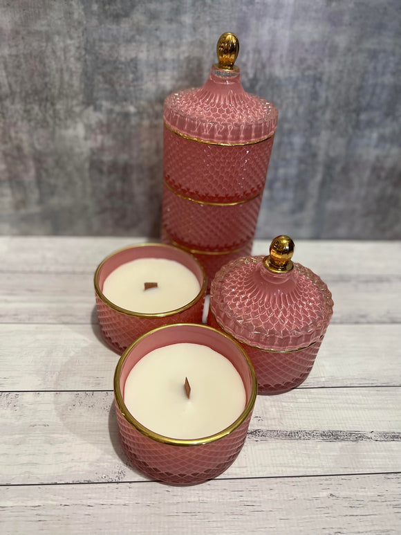 TRIPLE DECOR CANDLE STACK