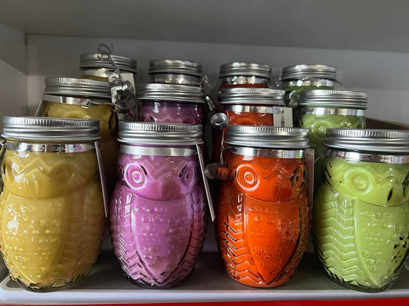 Owl Candles